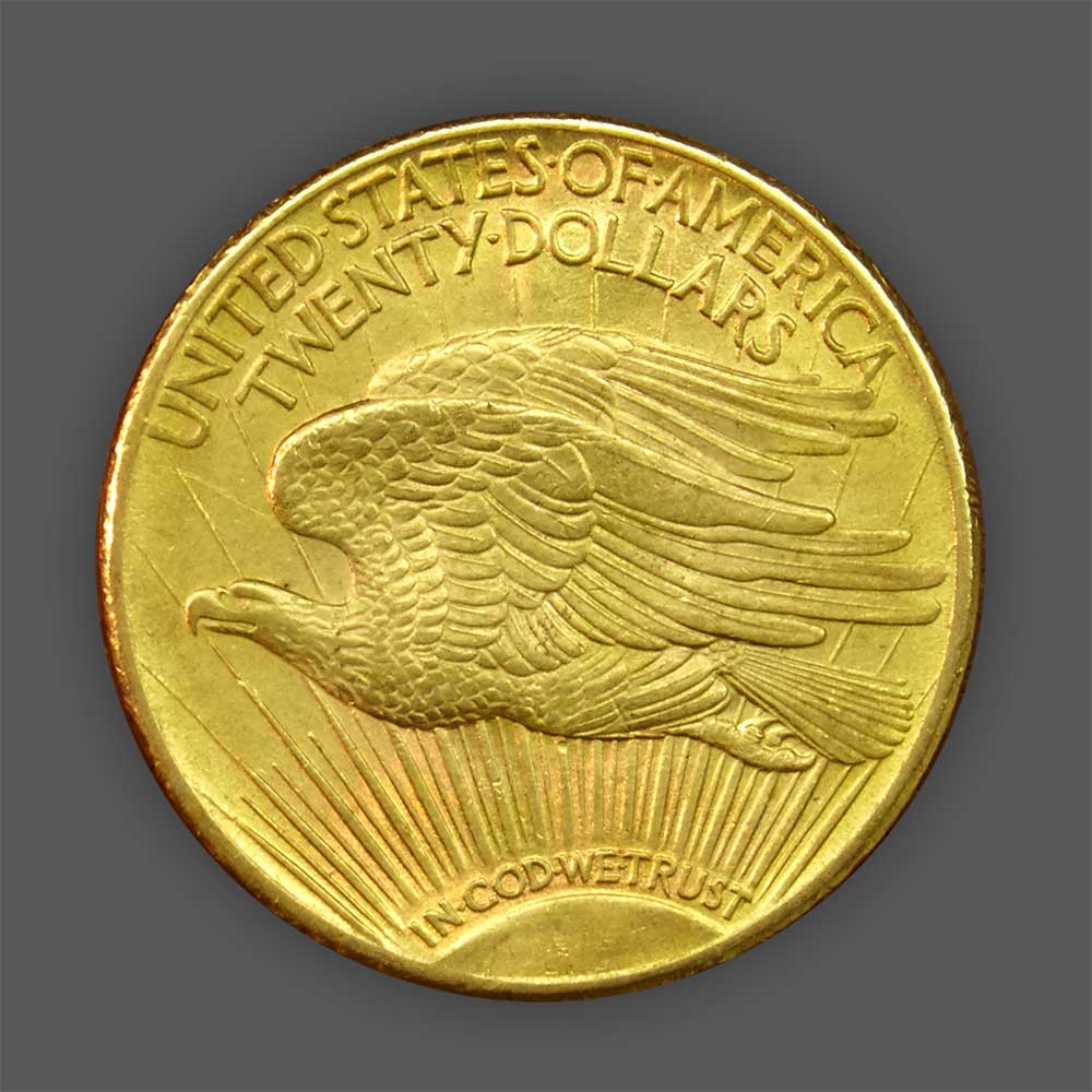 20 Dollars GOLD - 1924 front