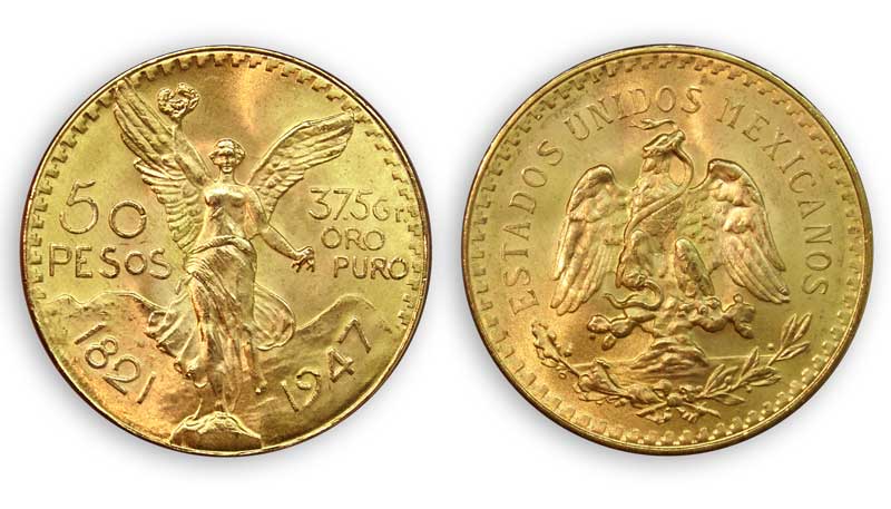 50 Pesos GOLD - 1924